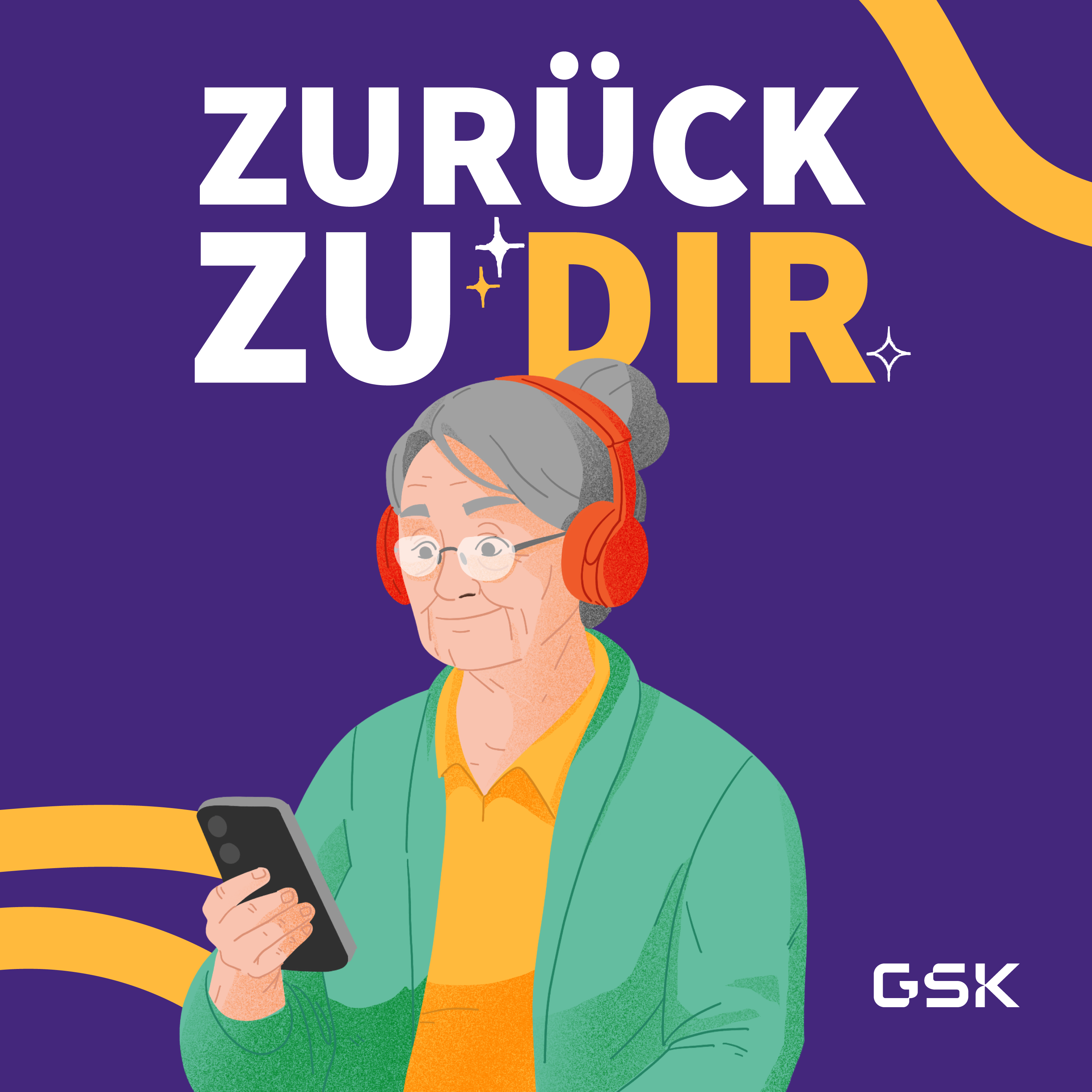 Logo des Zurück-zu-Dir-Podcasts